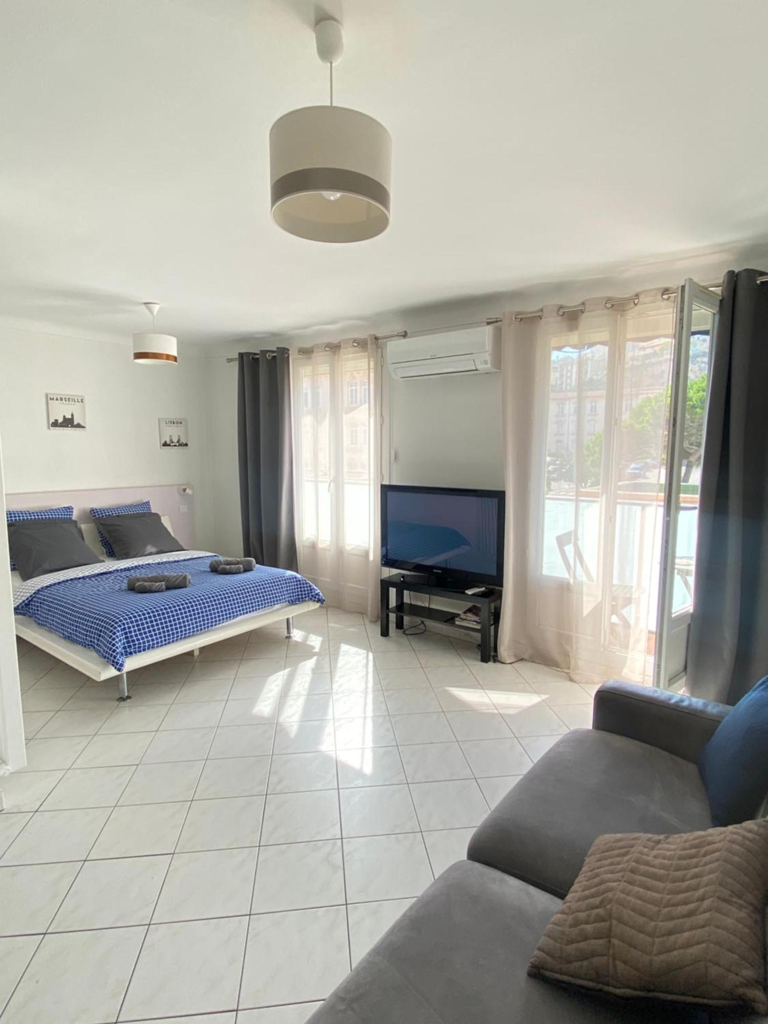 Appartement Confortable Pres De La Plage Catalane Et Pharo Marseille Eksteriør billede